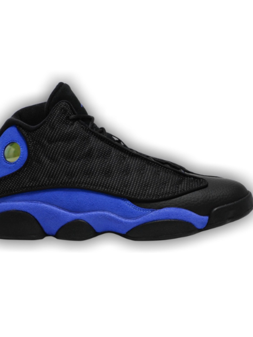 Nike Men's Black and Royal Blue Low-Top Sneakers